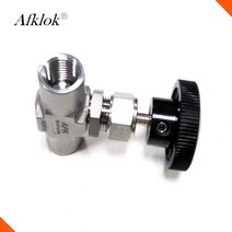 블로우오프밸브 엔진 튜닝 부품 미니 에어 니들 밸브 스테인레스 스틸 가스 NPT 암 6000PSI On/Off 1/8 &qu, 01 1/2