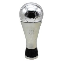 헌팅트로피 축구트로피 월드컵트로피 MVP 골든 볼 트로피 1:1 실제 크기 35cm 최고의 플레이어 시상식 골든 볼 축구 트로피 Mr 축구 트로피, 01 35cm