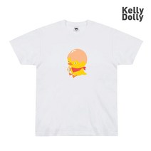 KellyDolly 브랜드 병아리친구들 5종 남자 여성 면 반팔티