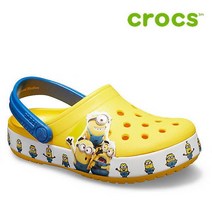 크록스 아동 샌들 40- 205512-730 Kids Crocs Fun Lab Minions Multi Clog
