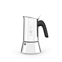 Bialetti 비너스 스테인리스 스틸 에스프레소 메이커 4컵 용량 실버, 4-Cup, Espresso Maker