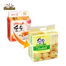 Nonslip 펫 패드 초대형 32매(76x60) 애견용품 중형견 개화장실패드 요요쉬 중형견배변패드 개배변패드