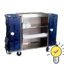 대형빨래바구니 세탁물바구니 빨래수거함 카트, C