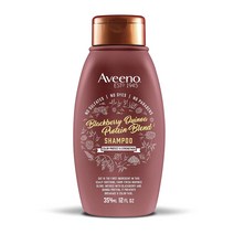 아비노 블랙베리 퀴노아 프로틴 블렌드 샴푸 컬러 보호 & 강화, 1개, 354ml
