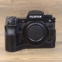 적용하다FujiGFX50R카메라백XH2S반커버GFX50SII베이스GFX50S가죽커버GFX100S적용, 블랙베이스_Xh2s
