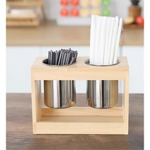 빨대 포크 커피믹스수납 커트러리 수저통 편의점용 베이커리용 휴게실용 홈카페용