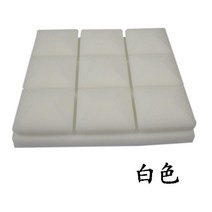 흡음재 방음재 방음 차음재 방음벽 스펀지 계란판 스튜디오, 화이트 25x25x5cm