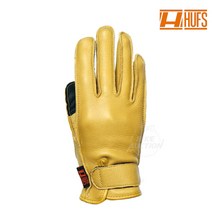 헙스 361 클래식 글러브 - 옐로우 스마트폰 터치 장갑 클래식장갑 오토바이 바이크 장갑, 2XL