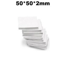 에바폼 EVA폼 압축스펀지 스티로폼 폼보드제작 스치로폼 10100pcs 양면 테이프 초강력 자기 접착 EVA 폼 스티커 패드 사각형 원형 헤비 듀티 장착 다중 크기, 54.White  50x50x2mm - 80PCS -