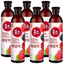 청정원 홍초 복분자, 6개