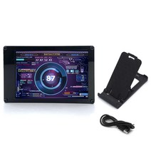 포터블 서브모니터 더블 미니 노트북연결 5 인치 IPS LCD 화면 모니터 USB TYPE-C AIDA64 섀시 보조 PC 컴퓨터 CPU GPU RAM HDD 그래픽 카드, 3.5inch D Kit