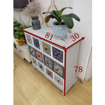 옛날가구 미용실 약장 제작 가구 고가구 소품 진열장 골동품 만화방 책장 인테리어 약국장, 준비를 갖추고 있다., 그레이 81x30x78cm