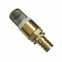 풋 밸브 SENRISE 2.5cm(1인치) BSP 황동 체크 밸브 스프링 논리턴 체크 밸브 펌프 입구 필터 스트레이너 펌프용 2.5cm(1인치) 22mm 호트테일 포함 (1개), 1개