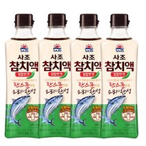 일루몬트 사조 참치액 칼칼한 맛 깊은 감칠맛 500ml, 4개