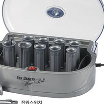 SUHA 헤어롤 셋팅 구르프 기 앞머리 볼륨 집게 10개 구루프 뿌리 브러쉬 고데기, 1개, 1개