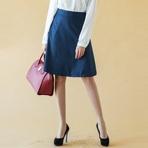 [스커트홀릭]SK2811 라이트 A라인 미디 스커트 치마
