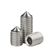 M3M4M5 M6M8 M10 육각 소켓 세트 그럽 알렌 컵 나사 미터법 스프링 플런저, 콘 포인트 나사_10mm5개_M4