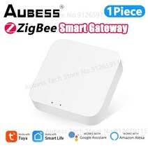 누수센서 스마트안전장비 누수경보기 aubess tuya zigbee 누수 레벨 센서 스마트 라이프 앱용 누수 감지기에 대한 스마트 홈 보안 보호, 지그비 허브