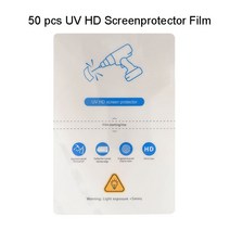 미니 UV 경화 램프 기계 LED 차가운 광원 필름 빠른 오븐 아이폰 안드로이드 곡선 화면 OCA 수리 거품 없음, [02] 0.25mm uv films