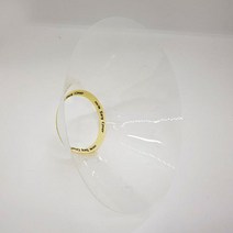 이지커버 애견 소형견 넥카라 1호 10cm 무릎냥이 고양이 깔대기, 1개