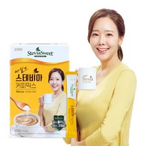 펄세스 소유진 마일드 스테비아 커피믹스 대용량 100T, 단품없음