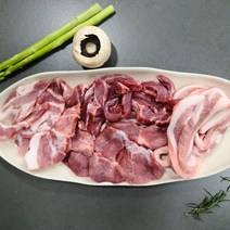 드피그 뒷고기모듬500g 1kg(냉장) 슬라이스 국내산 돼지고기 특수부위 김해뒷고기 구이용, 슬라이스 타입 1kg, 1개