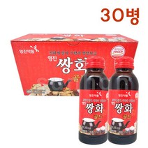 영진약품 쌍화골드 100ml/쌍화농축액 작약 천궁 당귀 황귀 숙지황 계피 감초 생강 대추 드링크 음료, 30병