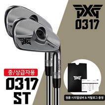PXG 아이언 2022년 0317 ST 중상급자용 머슬백 남성용, PXG 아이언 0317ST 크롬, 6개 (5-W), 그라파이트 MMT 70R