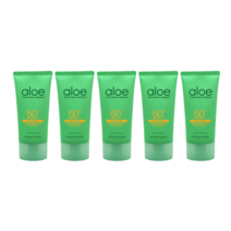 홀리카홀리카 알로에 워터프루프 선크림 SPF 50+ PA++++, 50ml, 5개