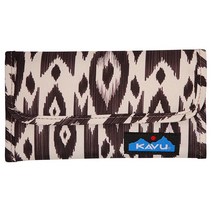 [정품] KAVU Mondo Spender 지갑 3단 여행용 클러치 - 모하비 276664, Shadow Ikat