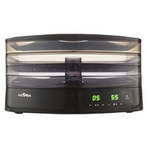 아로나 식품건조기 과일 야채 고추 국산 가정용식품건조기 3단 5단 7단, ALD-300TB(3단블랙)