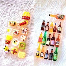 미니어쳐하우스, 27_꽃무늬 쟁반 접시 1개