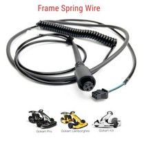 나인봇 바이 세그웨이 고 카트 키트 오리지널 나인봇 프레임 스프링 와이어 부품 고카트 프로 수리 스프링 와이어 교체 액세서리, 없음, Frame Spring Wire