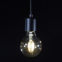 비츠온 LED에디슨 볼구 6W G95 카페용 인테리어용 주방용 E26 전구색, 마음가는 마켓 53826, 마음가는 마켓 1