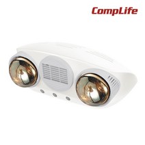 컴프라이프 CP1650M 욕실난방기 욕실히터 전기히터 안전코팅램프, 단품