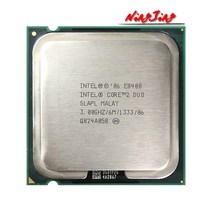 cpu 성능 메인보드 그래픽 카드 하드웨어인텔 코어 2 듀오 E8400 3.0 GHz 듀얼코어 CPU 프로세서 6M 65W L, 한개옵션0