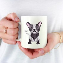 머그컵제작 워터칼라 불독, 오른쪽