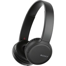 소니 Sony WH-CH510 무선 블루투스 헤드폰 헤드셋 35시간 재생가능, 블랙 Bluetooth 5.0