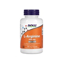 나우푸드 L-Arginine 엘 아르기닌 500mg 100 베지 캡슐