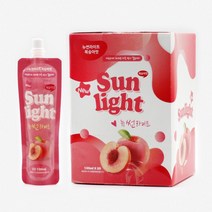 썬라이트 180mlx24개 마시는 워터 코코넛 과일 젤리, 뉴썬라이트_복숭아(20개)
