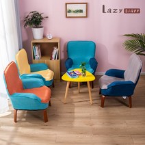 레이지다이어리 소프트 키즈 소파 1인용 어린이 아동 의자 접이식, 오렌지