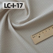 캔버스원단 옥스포드원단 패브릭원단 카키 레드 가든 목가적인 꽃 디지털 코튼 바느질 원단 수제 DIY 의류, 17 LC-I-17