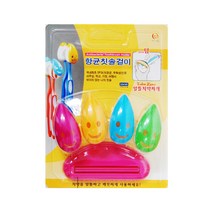 항균칫솔걸이4P and 치약짜개1P, 본상품선택, 본상품선택