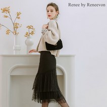 레니본 RENEE BY RENEEVON 21FW 페미닌 튤 스커트