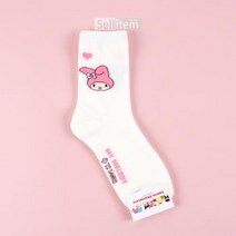 양말_마이멜로디_포인트_산리오_(220∽260mm)_- ECD6