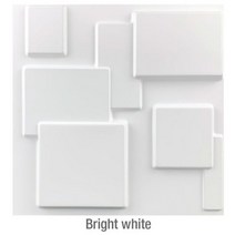 30x30cm 장식 3D 벽 패널 다이아몬드 돌 벽돌 거실 TV 배경 Decals 타일 금형 스티커 욕실 주방, M-Bright white