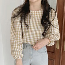 오성물산 고방 상의 프릴 차르르 블라우스 여성 잔꽃 레이스 러블리 쉬폰 3W9EC1EA