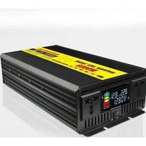 캠핑용 인버터 차량용 카라반 캠핑카 차박 보조배터리, 5500W  220V 48V, 1개