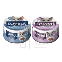사조 러브잇 블랙라벨 고양이 간식캔 160g ( 멸치 + 연어&헤어볼 ) 혼합상품, 멸치  + 연어&헤어볼, 혼합16개