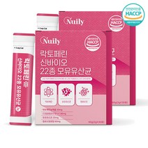 락토페린 모유유산균 락토바실러스 가세리, 2박스, 60포